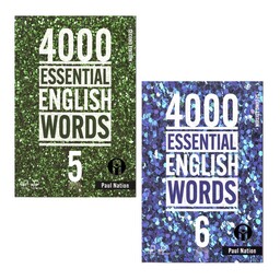 کتاب 4000 Essential English Words اثر Paul Nation انتشارات الوندپویان جلد 5 و 6