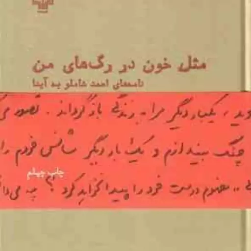 مثل خون در رگ های من نامه های احمد شاملو به آیدا