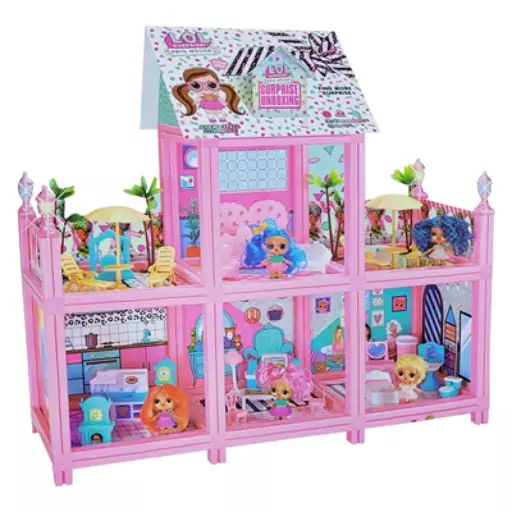 اسباب بازی خانه عروسکی ال او ال سورپرایزی LOL Big Doll House