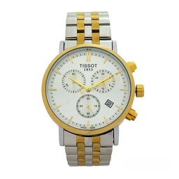 ساعت مچی مردانه تیسوت سه موتوره کرنوگراف  TISSOT1853 NO2364 SR-GD-WE NON