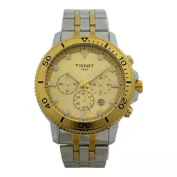 ساعت مچی مردانه تیسوت سه موتوره کرنوگراف TISSOT 9428 SR-GD-GD