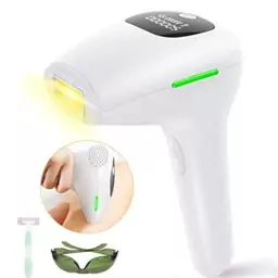 دستگاه لیزر خانگی حذف موی زائد صورت و بدن Hair Removal Device یک میلیون شات واقعی 