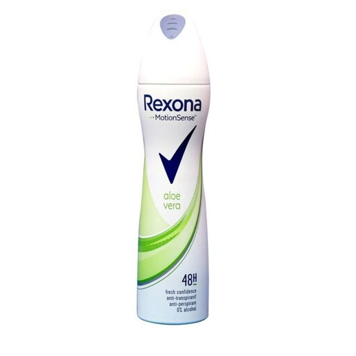 اسپری رکسونا اورجینال rexona  aloe vera حجم 200 میلی لیتر مناسب بانوان 