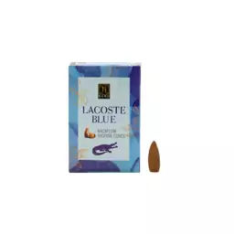 عود آبشاری دست ساز هندی رامو مدل لاگوست بلو Lacoste Blue - Ramo بسته 10 عددی