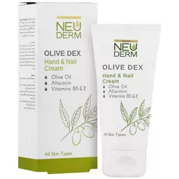 کرم دست و ناخن نئودرم Neuderm مدل Olive Dex حجم 50 میلی 