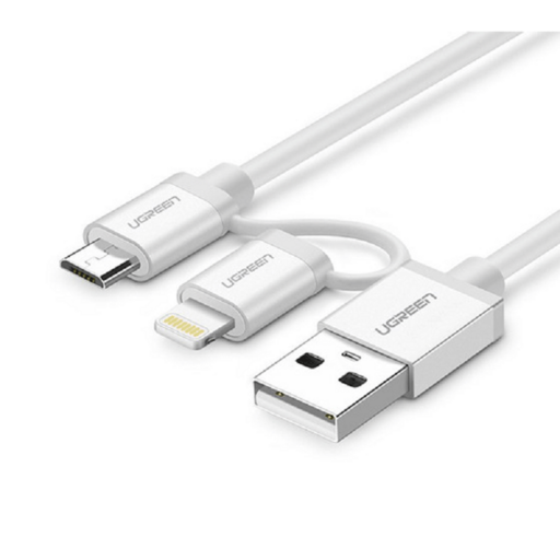 کابل تبدیل USB به لایتنینگ یوگرین مدل UGREEN US165 طول 1.5 متر