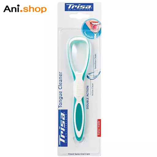 زبان پاک کن Trisa ا Trisa Double Action Tongue Cleaner