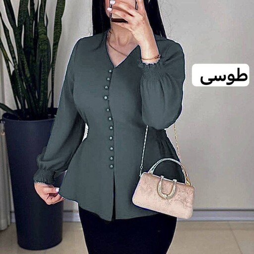 شومیز مجلسی زنانه در 10 رنگبندی با ارسال رایگان 