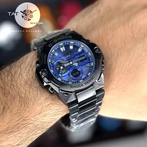 ساعت مچی مردانه جیشاک B400 G-Shock گارانتی یک ساله پک اصلی ارسال رایگان