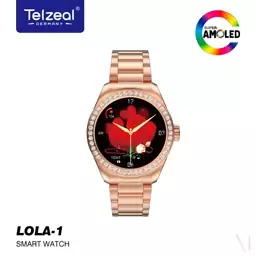 ساعت هوشمند TELZEAL مدل LOLA 1 سوپر آمولد فول نگین