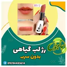 رژلب گیاهی کدm13 بدون سرب درغرفه جالینوس مشهد 