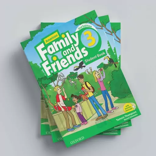 کتاب فمیلی اند فرندز 3 سایز کوچک ویرایش دوم    Family and Friends 3 2nd Edition