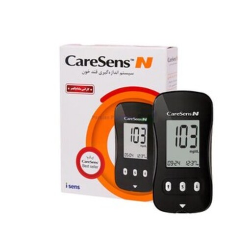 دستگاه تست قند خون کرسنس CareSens N به همراه 25 نوار