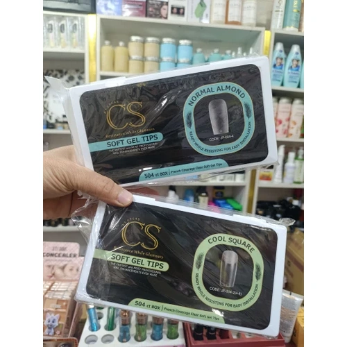 تیپ ژل سیکاس 500تایی SOFT GEL TIPS