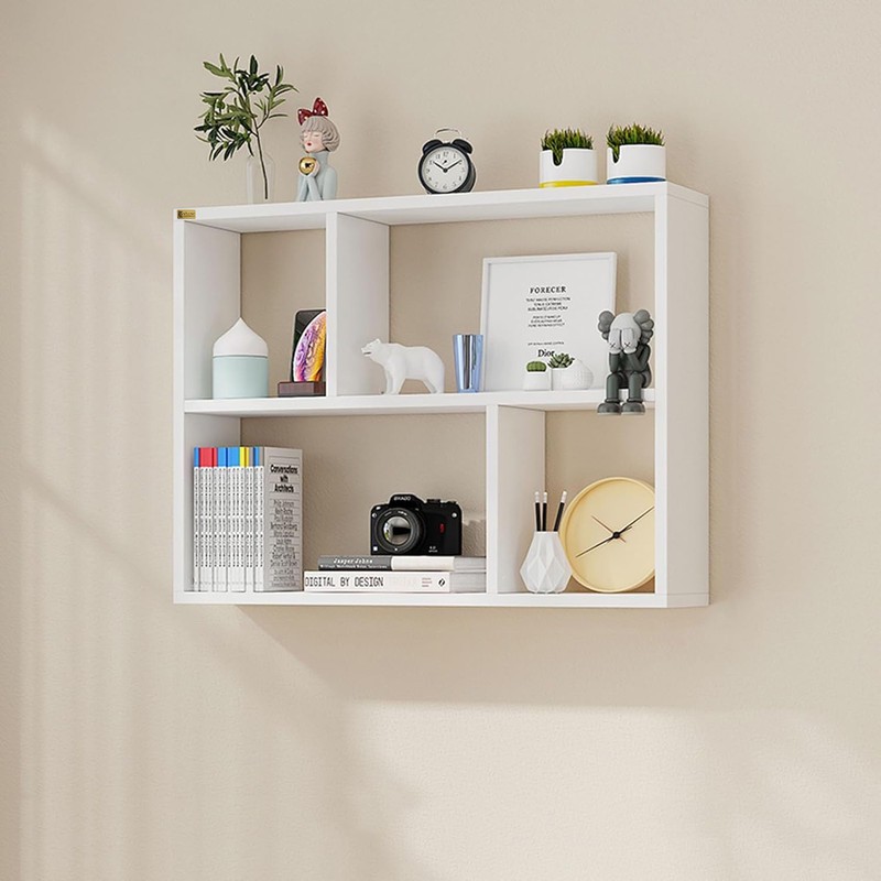 کتابخانه دیواری چهار طبقه چوبیکو مدل bookshelf 700