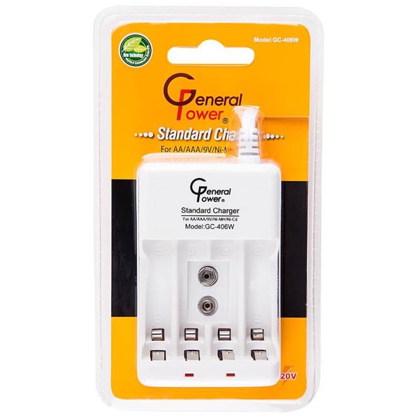 شارژر باتری جنرال پاور مدل GC-406Wجدید