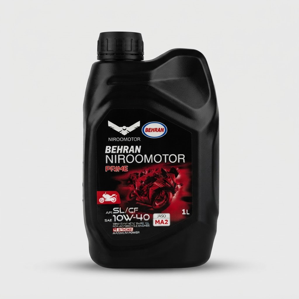 روغن موتور سیکلت 10w-40 بهرانجدید