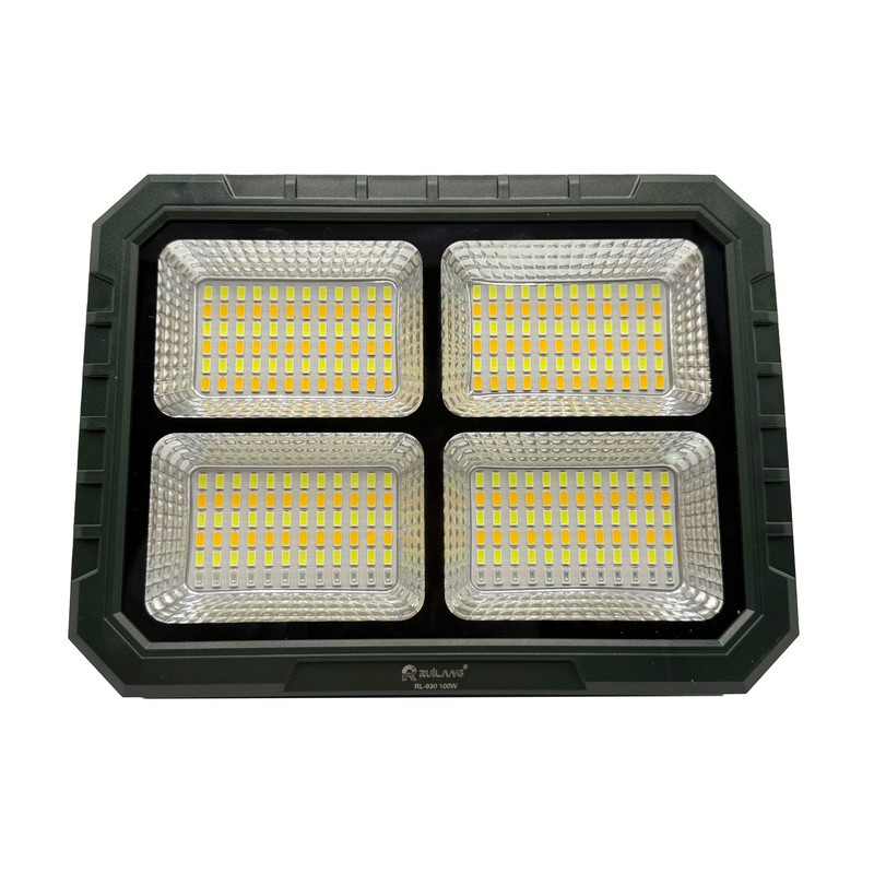 پروژکتور 100 وات مدل شارژی و خورشیدی کد RL-930