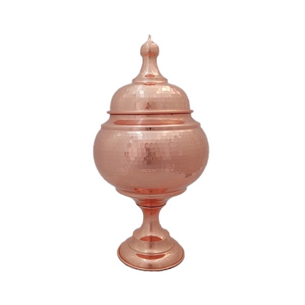 شکلات خوری مسی مدل گنبدی کد ZH213.2 صبا مس زنجان