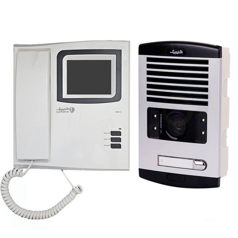 مجموعه دربازکن تصویری الکتروپیک مدل یک طبقه 1086-1286V2