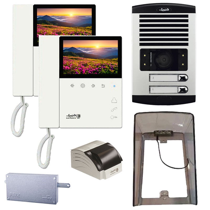 دربازکن تصویری الکتروپیک مدل FD10862897-White