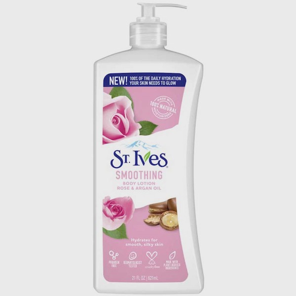 لوسیون بدن گل رز و روغن آرگان سینت ایوز 621 میل