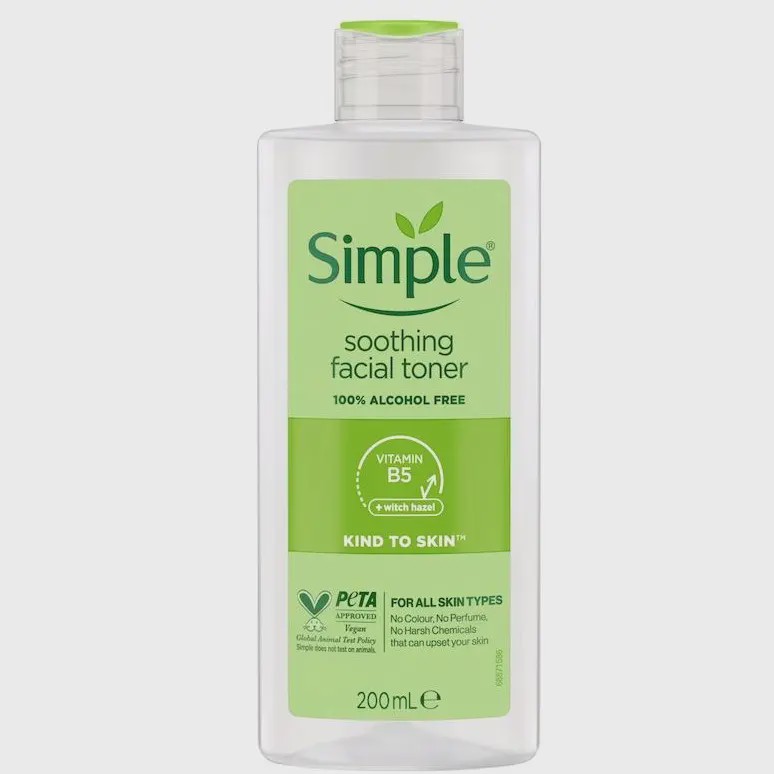 تونر سیمپل مدل Vitamin B5 Witch Hazel حجم 200 میلی لیتر