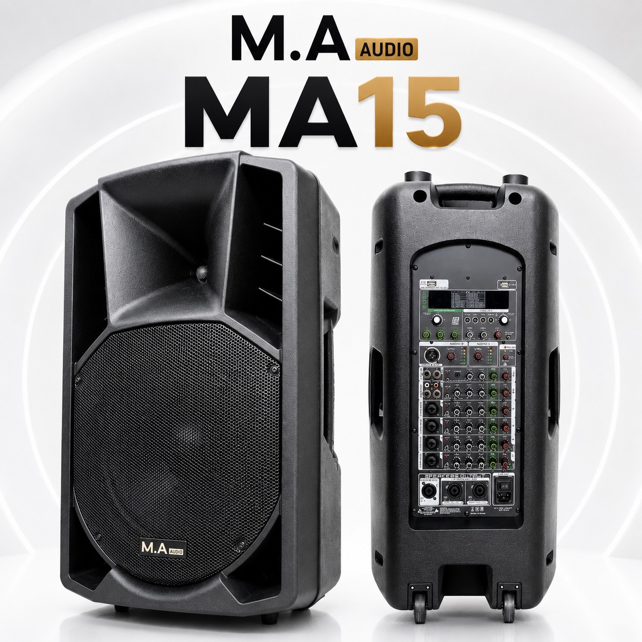 اسپیکر باند اکتیو M A audio مدل MA 15جدید