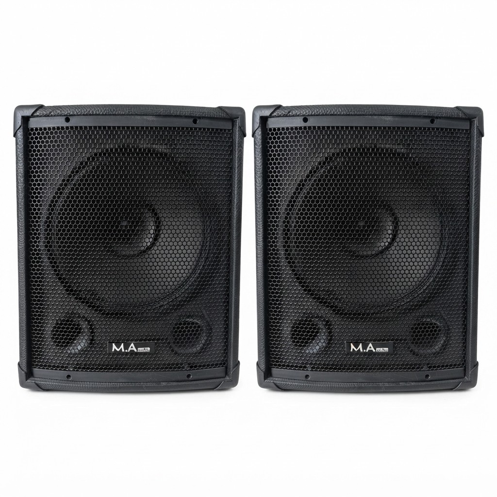 باند پسیو 12 اینچ فول رنج M A audio (یک جفت) 250 واتجدید