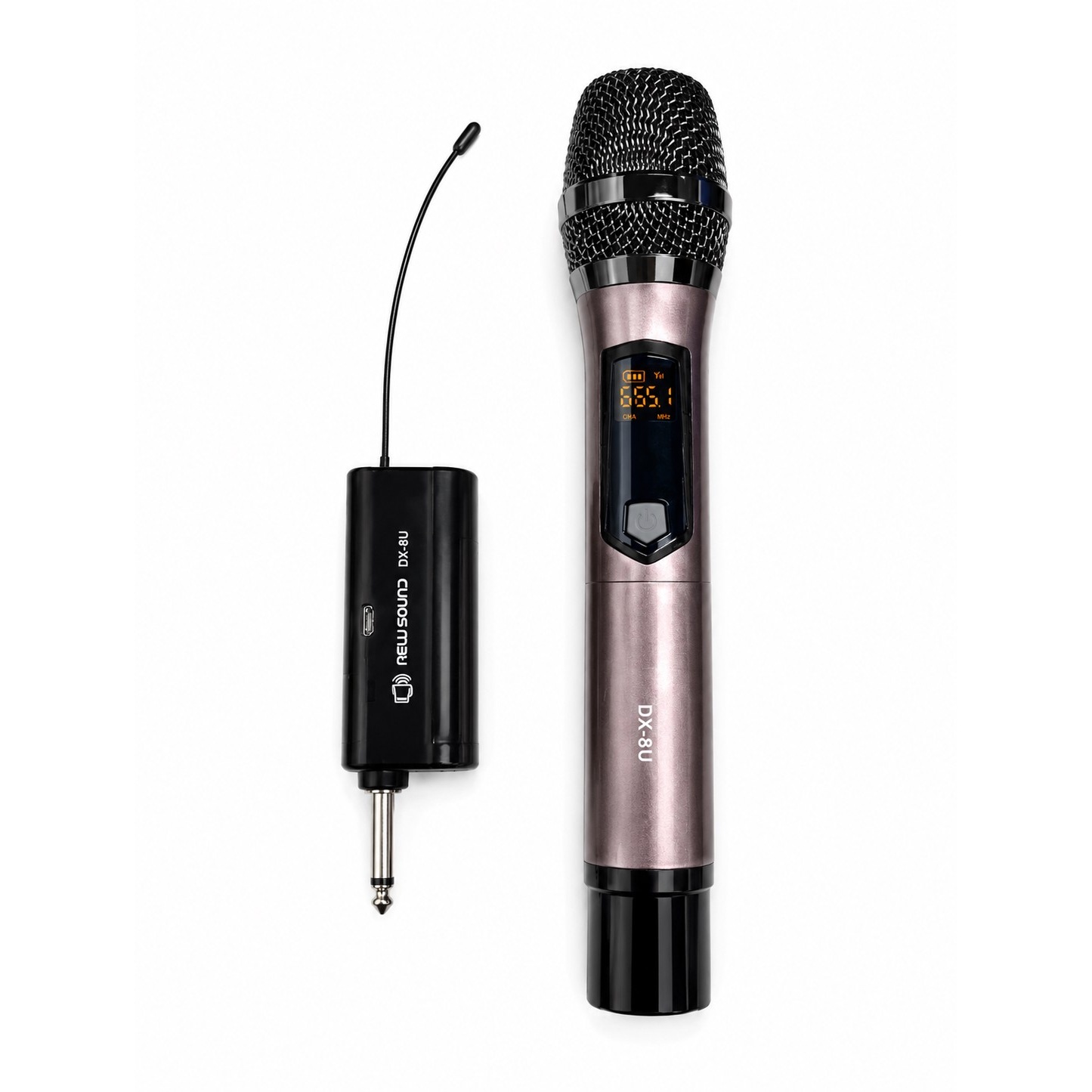 میکروفن بی سیم دانگل new sound مدل DX-8Uجدید