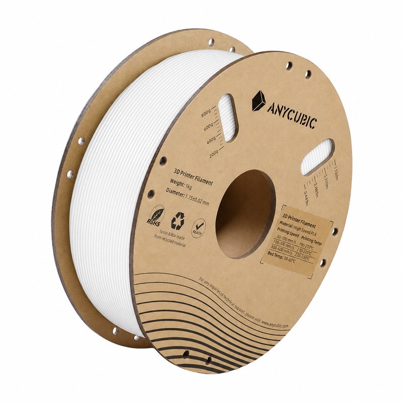 فیلامنت پرینتر سه بعدی آنیکیوبیک مدل PLA High Speed قطر 1.75 میلی متر وزن 1 کیلوگرمجدید