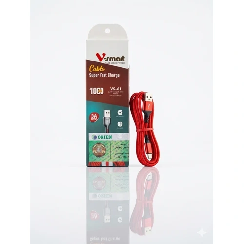 کابل شارژ آیفون V-Smart مدل VS-61 سوپرفست شارژ