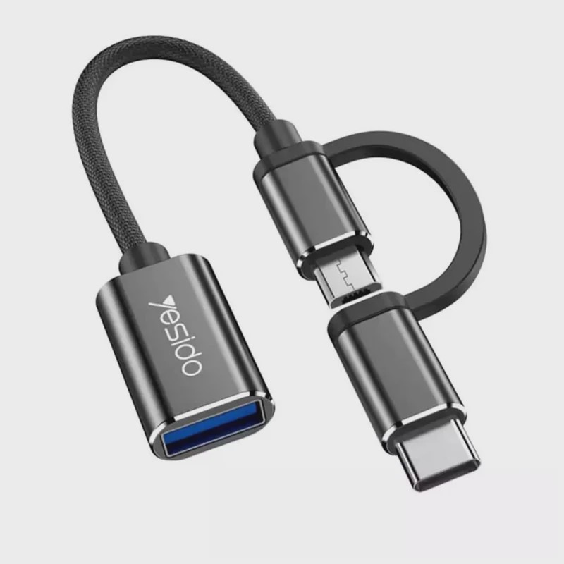 مبدل OTG USB-C به microUSB یسیدو مدل GS02