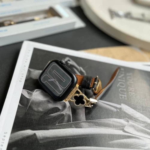 خرید بند استیل و چرم ونکلیف اپل واچ مناسب تمامی سایزها بند دستبندی لوکس Apple Watch