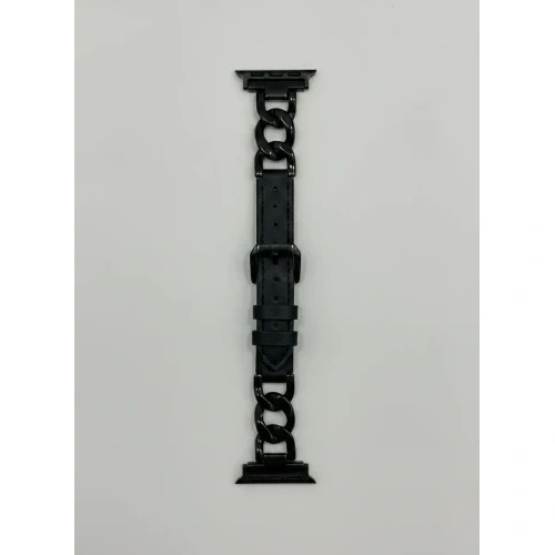 خرید بند استیل و چرم باکیفیت مناسب اپل واچ سری 10 سایز 46mm بند فلزی لوکس