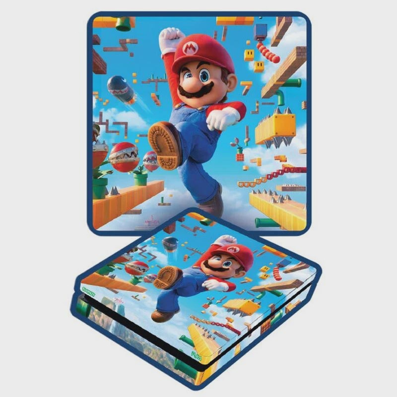 اسکین پلی استیشن 4 اسلیم طرح Super Marioجدید