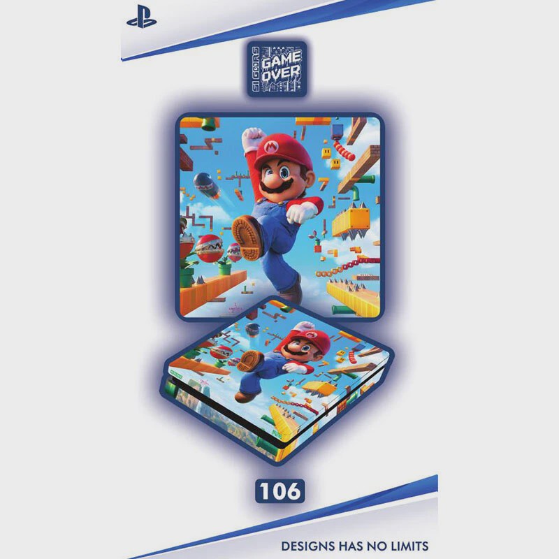 اسکین پلی استیشن 4 اسلیم طرح Super Marioجدید