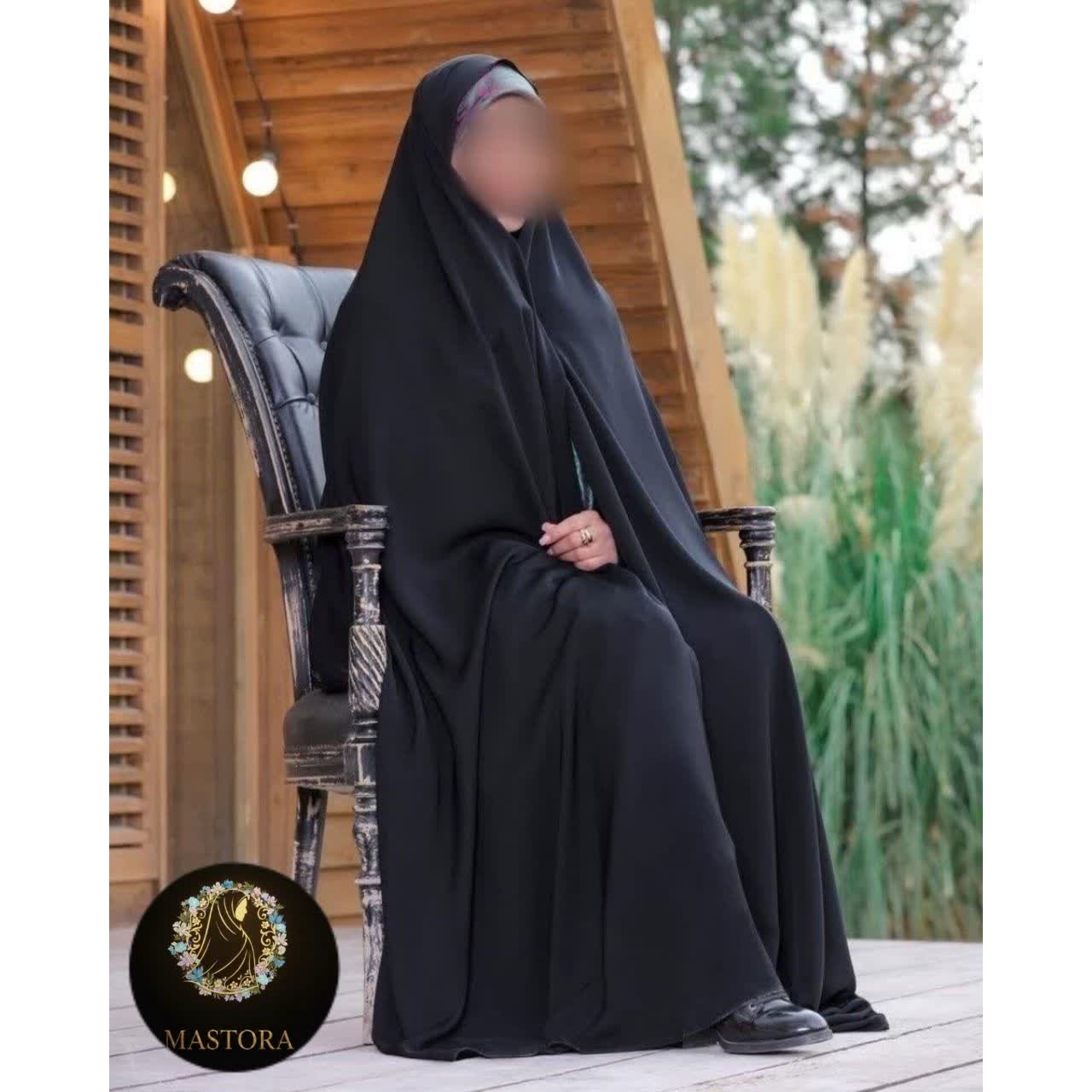 چادر سنتی ایرانی چادر مشکی ساده و اصیل با پوشش کاملجدید