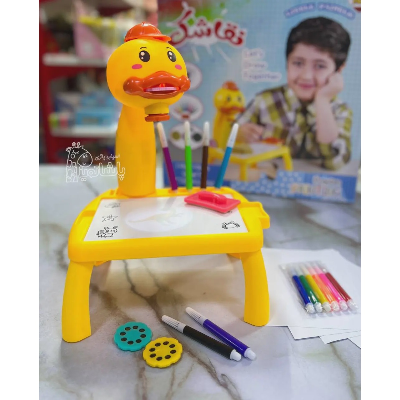 اسباب بازی سوپرگراف پروژکتوردار (نقاشک)کد3042