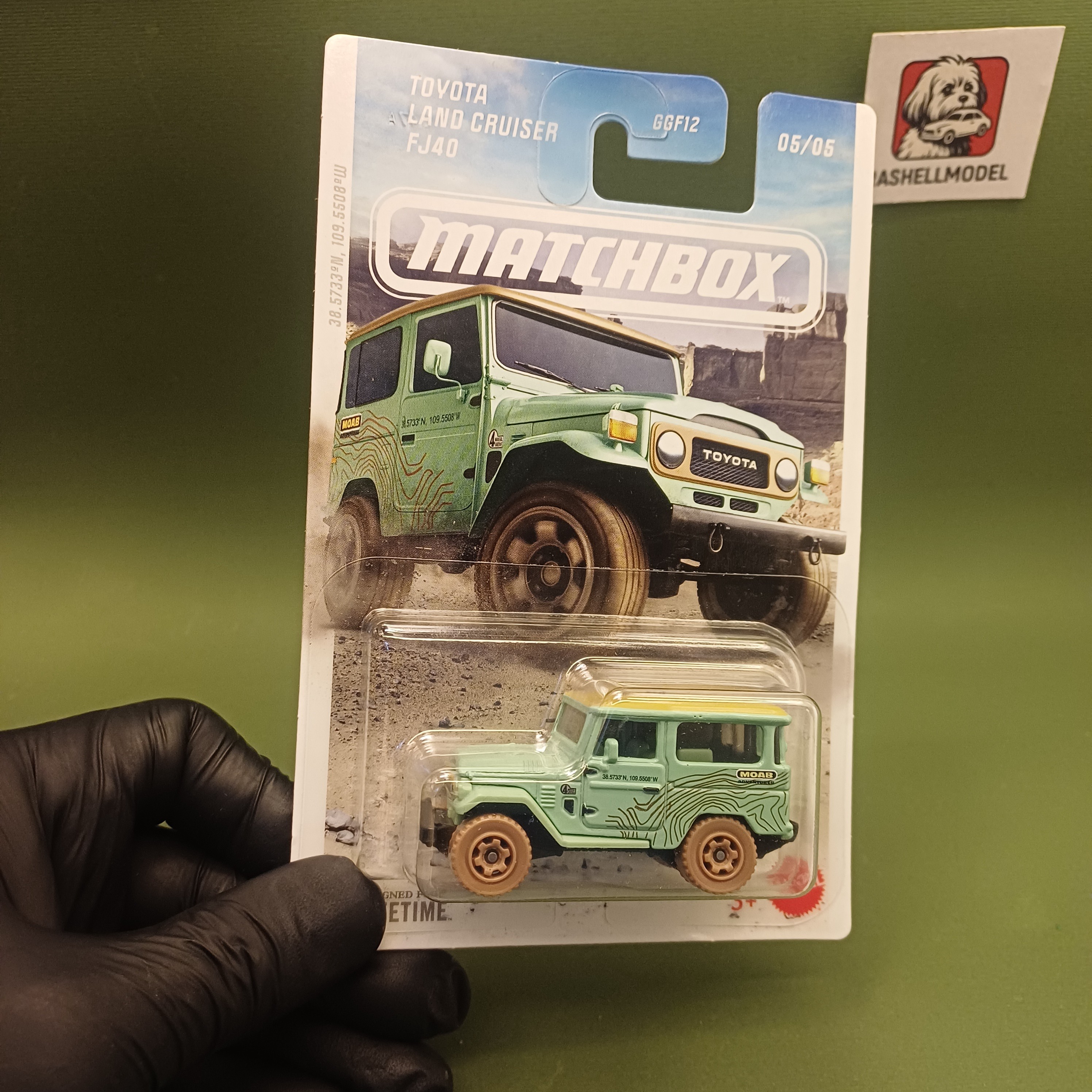 ماکت ماشین مچ باکس Toyota Land Cruiser FJ40جدید