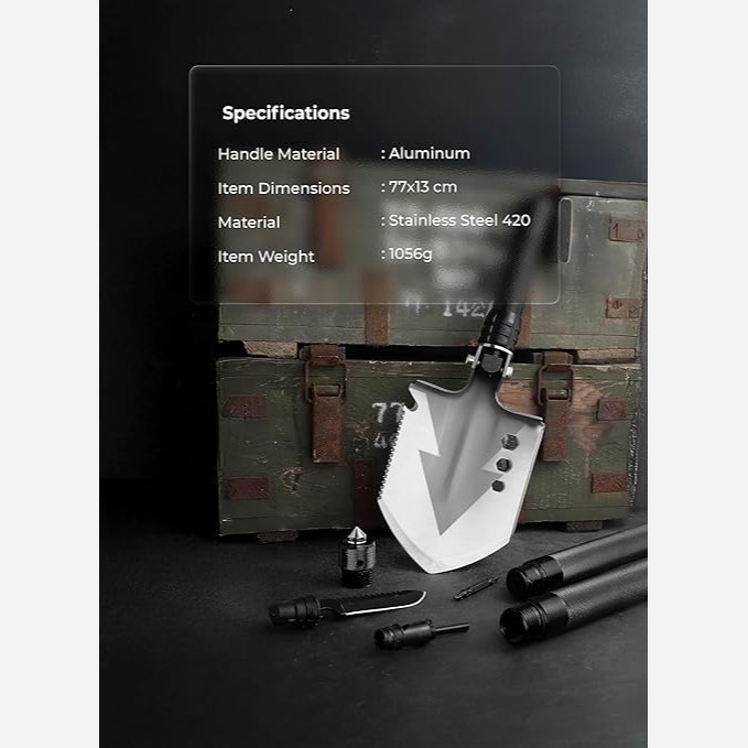 بیل چند منظوره گرین Green Lion Multi Shovelجدید