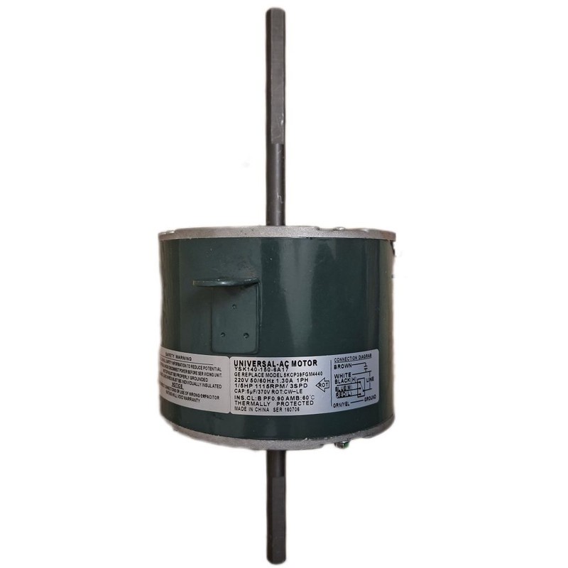موتور فن کولر گازی مدل YSK140-150-6A17 کد 15HP مناسب برای انواع کولر گازی