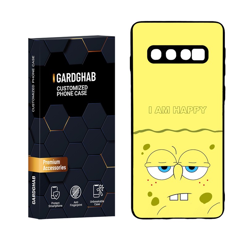 کاور گارد قاب مدل پشت گلس فانتزی مناسب برای گوشی موبایل سامسونگ Galaxy S10مدل 6