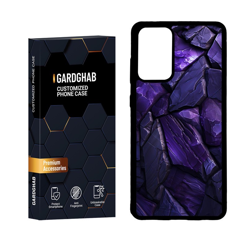 کاور گارد قاب مدل پشت گلس ساده مناسب برای گوشی موبایل سامسونگ Galaxy A72مدل 7