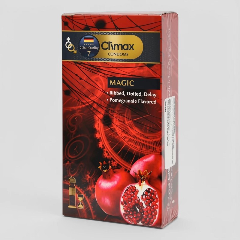 کاندوم کلایمکس مدل Magic 7 بسته 12 عددی