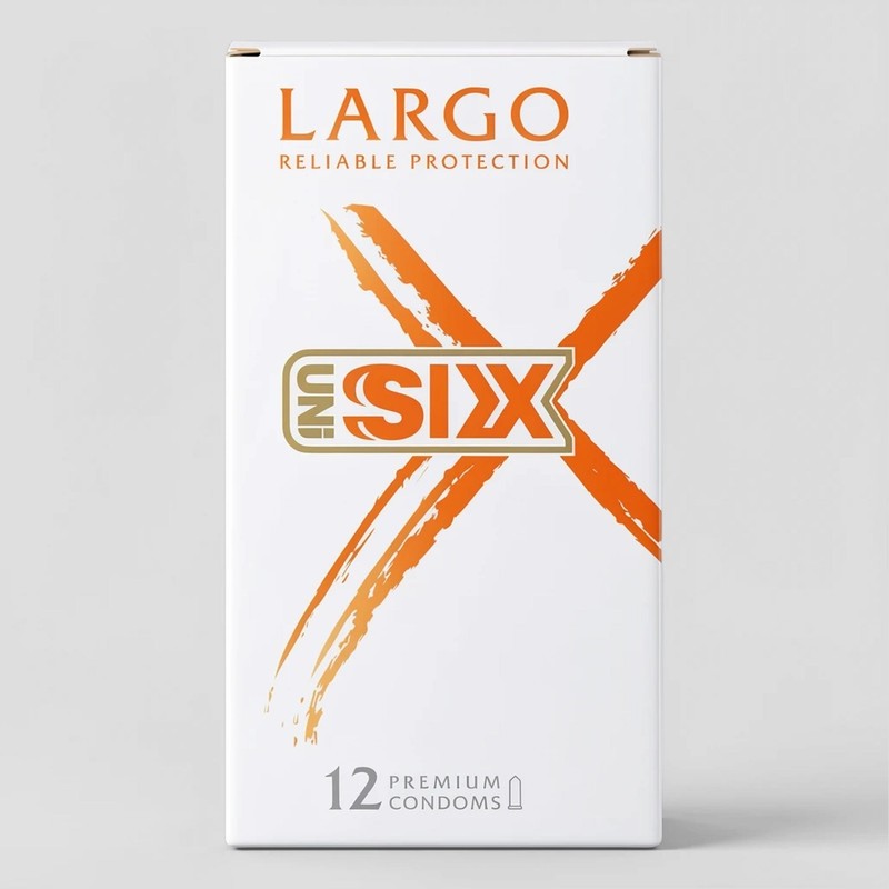 کاندوم سیکس مدل Largo بسته 12 عددی