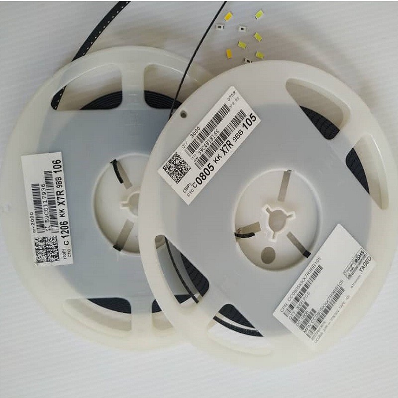 چیپ ال ای دی مدل 3v 0.2w 2835 بسته 100 عددی
