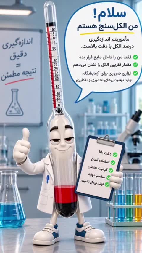 الکل سنج آلا فرانسوی 0 تا 100 دقیق ترین الکل سنج