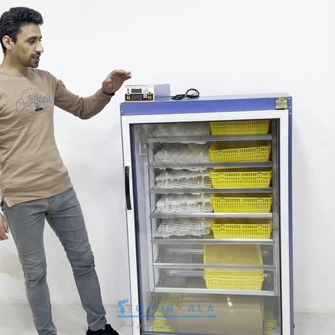 دستگاه جوجه کشی 588 عددی تمام اتوماتیک دارای گارانتی و خدمات پس از فروش ، ارسال با باربری به سراسر کشور (پس کرایه)