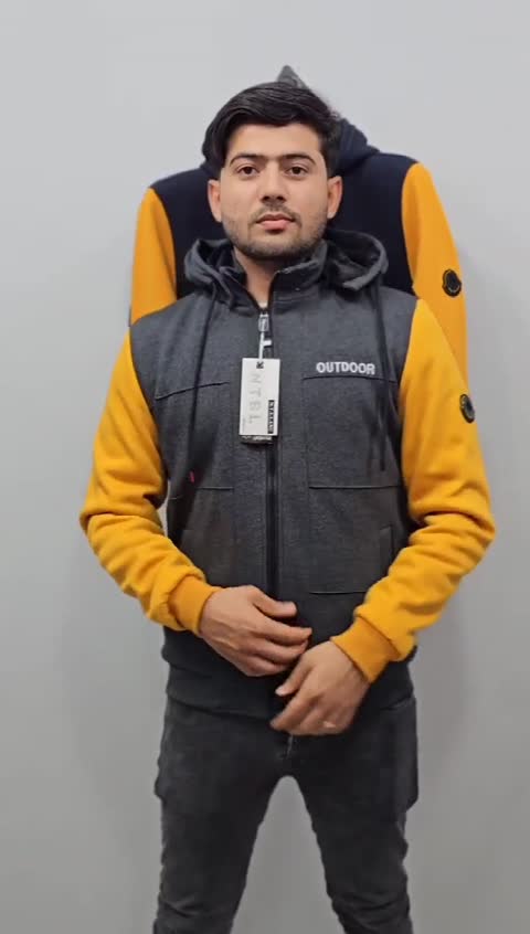 سویشرت پشمی وارداتی مارک OUTDOOR در سه رنگ جذاب
